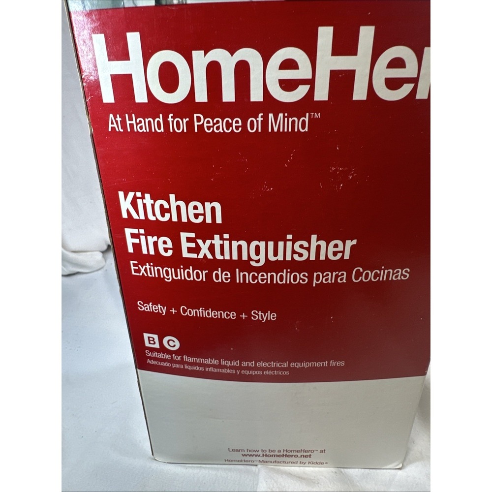 Rare HomeHero Minimalist Kitchen Fire Extinguisher – NIB (New in Box) - Picture 9 of 14